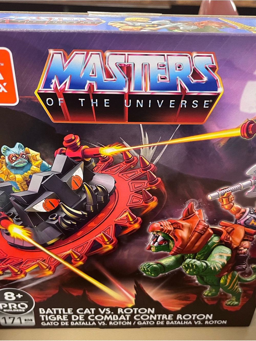 Battle Cat vs. Roton Playset - Green/Red